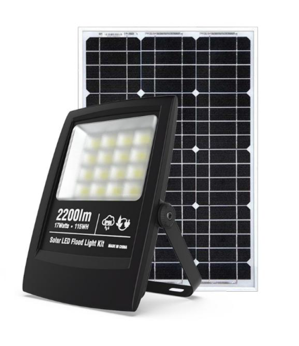 Solar LED Flood light kit