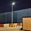 EcoCivil with Folding Pole at Night