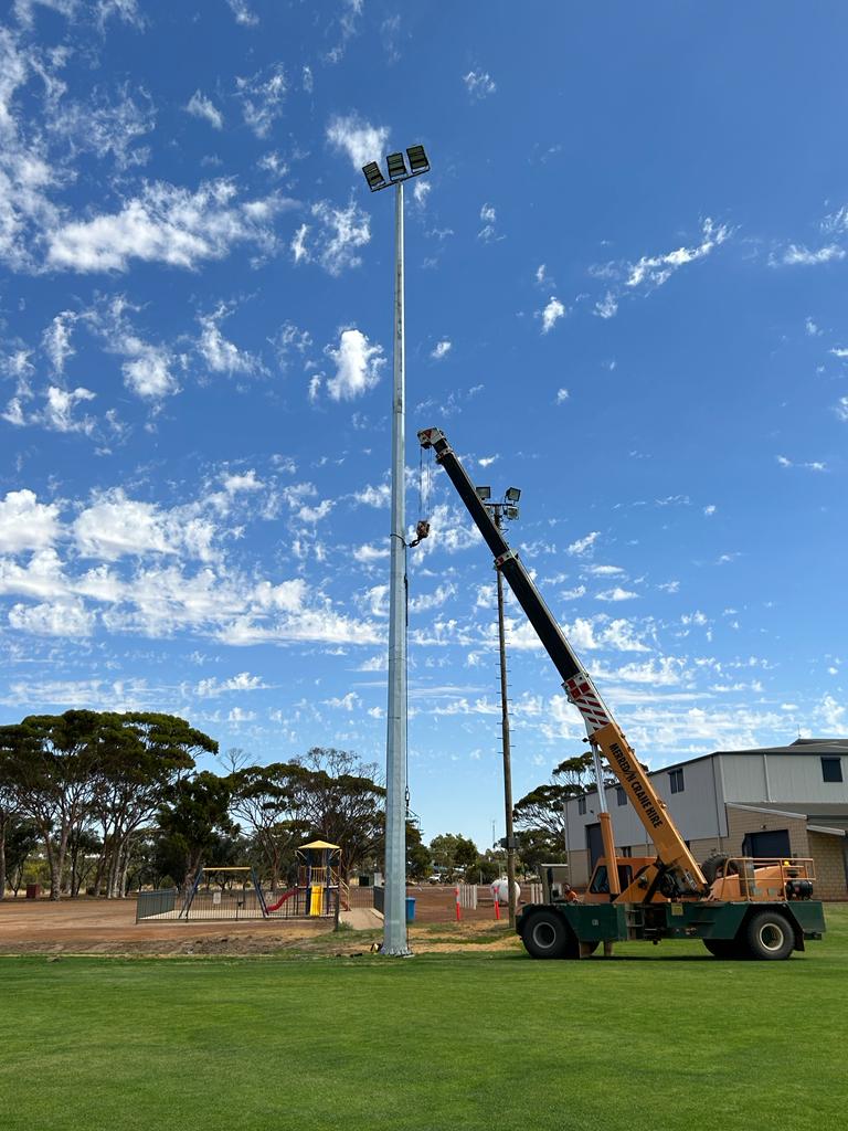 Hockey Field Lighting – Shire Of Kulin 