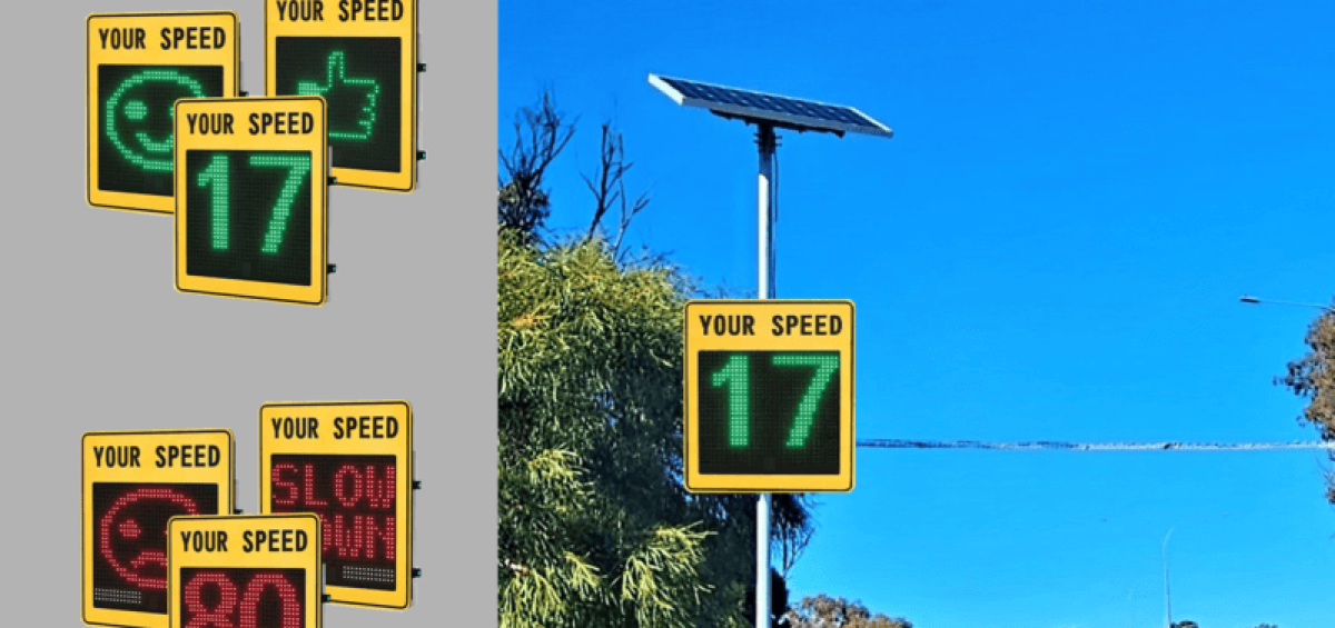 Enhancing Road Safety with Vizona's Speed Radar Signs | Vizona